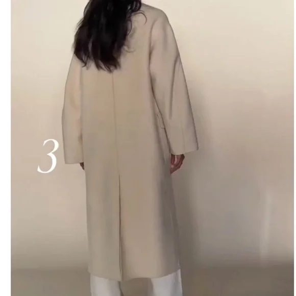 Banana Republic Double Faced Cape Coat - Picture 6 of 8